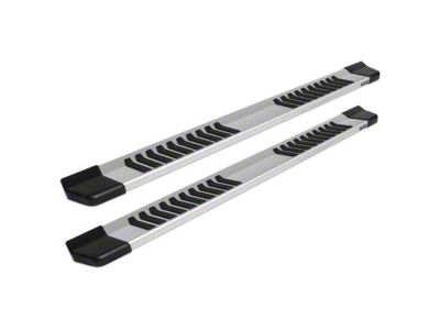 Raptor Series 6-Inch OEM Style Slide Track Running Boards; Brushed Aluminum (22-25 Tundra Double Cab)