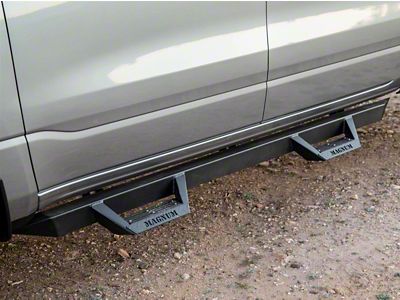 Raptor Series RT Drop Side Step Bars; Black Textured (10-24 4Runner, Excluding Limited, Nightshade, TRD Sport & 10-13 SR5)
