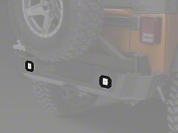 Raxiom 3-Inch Flush Mount 6-LED Off Road Light; Flood Beam (Universal; Some Adaptation May Be Required)