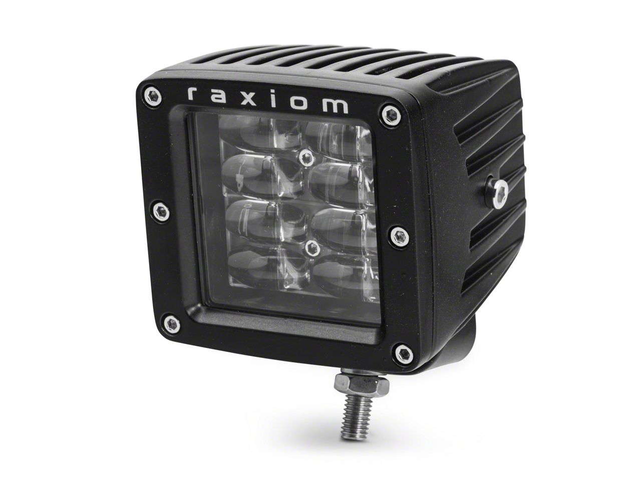 送料無料 店舗 8-LED 3-Inch Bronco Raxiom Cube J108772 Beam Combo Light; その他