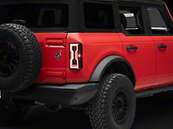 Raxiom LDS Series LED Tail Lights Black Housing; Clear Lens (21-26 Bronco w/ Factory Halogen Tail Lights)