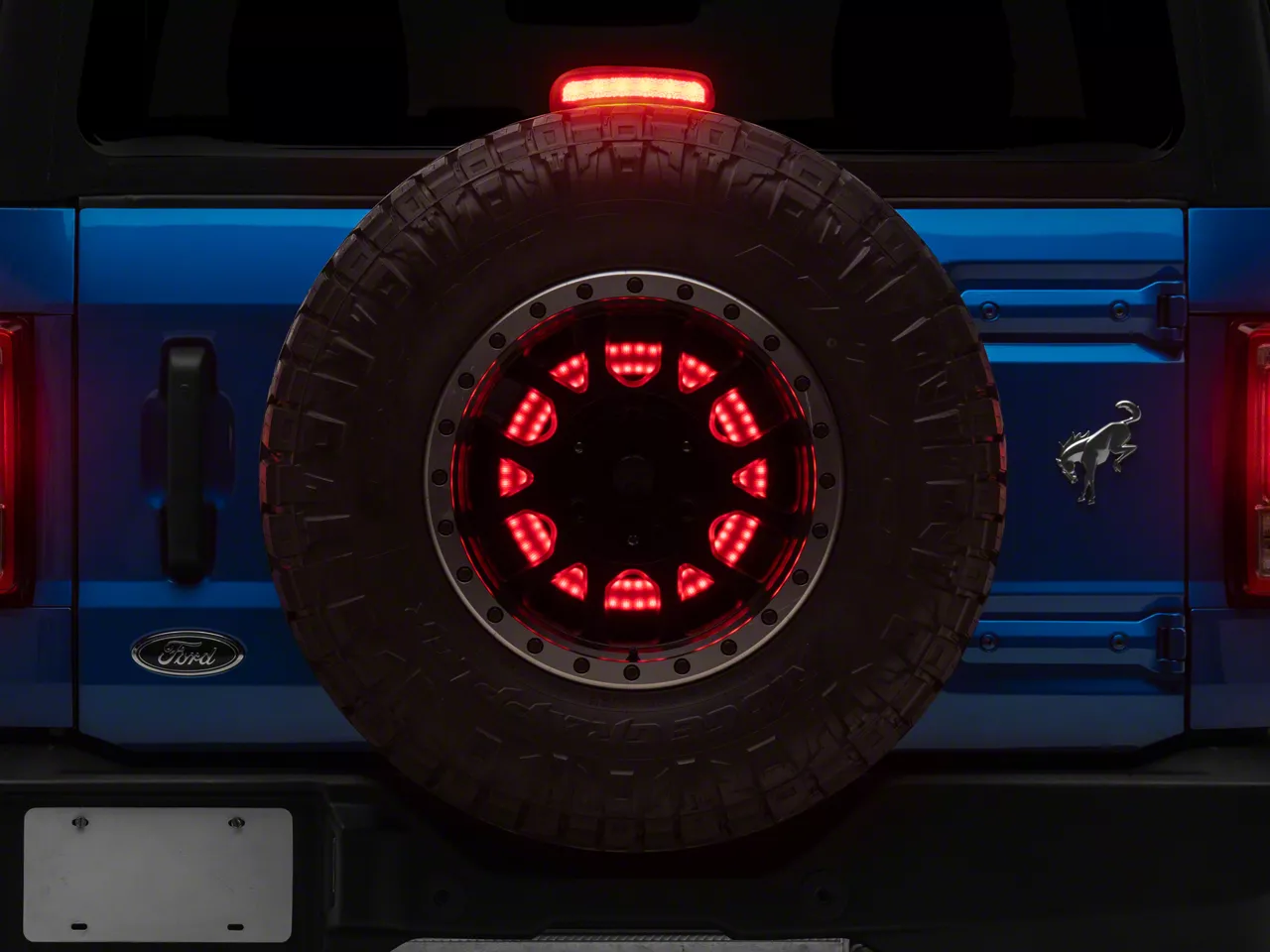 Raxiom Bronco LED Spare Tire Mounted Third Brake Light