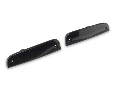 Raxiom LED Side Marker Lights; Smoked Lens; White LED (97-01 Jeep Cherokee XJ)