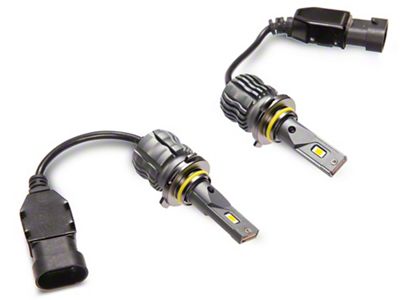 Raxiom Axial Series 4300K LED Fog Light Bulbs; H10 (07-09 Jeep Wrangler JK)