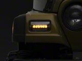 Raxiom Axial Series LED Sequential Cornering Lights; Clear (97-06 Jeep Wrangler TJ)