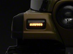 Raxiom Axial Series LED Sequential Cornering Lights; Smoked (97-06 Jeep Wrangler TJ)