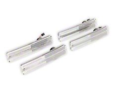 Raxiom Axial Series LED Side Marker Lamps; Front and Rear (76-86 Jeep CJ7)