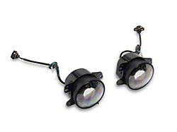 Raxiom V2 LED Switchback Fog Lights with Amber Turn Signal and Halo Rings (07-18 Jeep Wrangler JK)