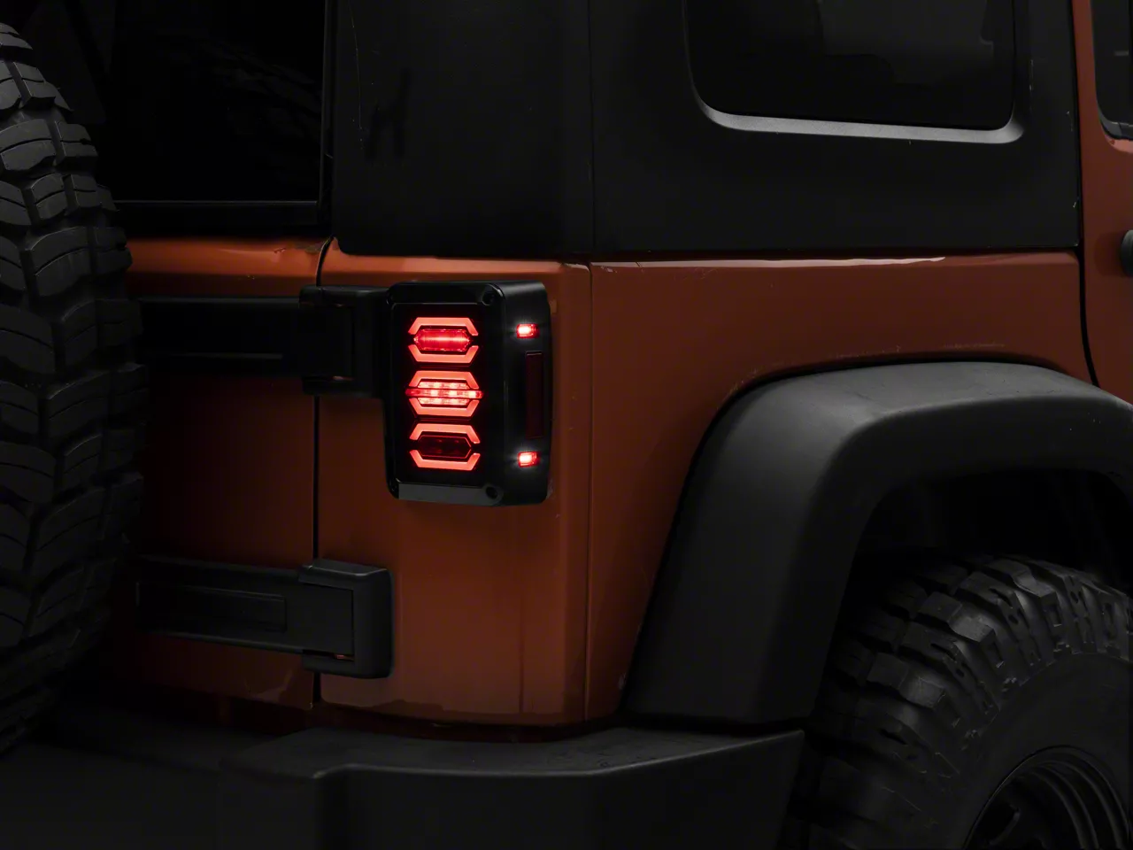Raxiom Jeep Wrangler LED Tail Light J106751 (07-18 Jeep