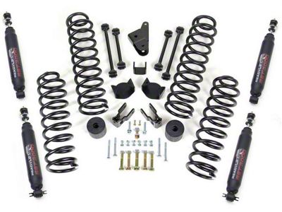 ReadyLIFT 4-Inch Coil Spring Suspension Lift Kit with SST3000 Shocks (07-18 Jeep Wrangler JK)