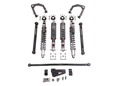 ReadyLIFT 3.50-Inch SST Suspension Lift Kit with Control Arms and Falcon 3.3 Series Fast Adjust Coilovers (21-25 Bronco, Excluding Raptor)