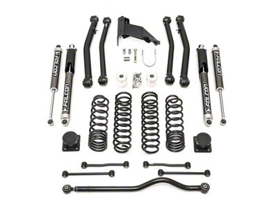 ReadyLIFT 4-Inch Terrain Flex Max 4-Arm Suspension Lift Kit with Falcon 2.1 Monotube Shocks (20-25 Jeep Gladiator JT, Excluding Mojave)