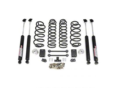 ReadyLIFT 2.50-Inch Front / 2-Inch Rear Coil Spring Lift Kit with Teraflex 9550 Shocks (18-25 2.0L or 3.6L Jeep Wrangler JL Rubicon)