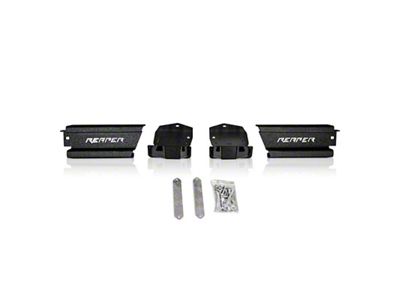 Reaper Off-Road Bed Side Steps; Black (20-25 Jeep Gladiator JT)