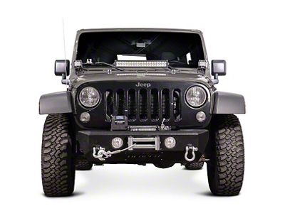 Reaper Off-Road Gravestone F1 Stubby Front Bumper; Textured Black (20-25 Jeep Gladiator JT)