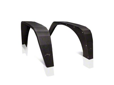 Reaper Off-Road Gravestone J3 Rear Fender Flares; Textured Black (07-18 Jeep Wrangler JK)