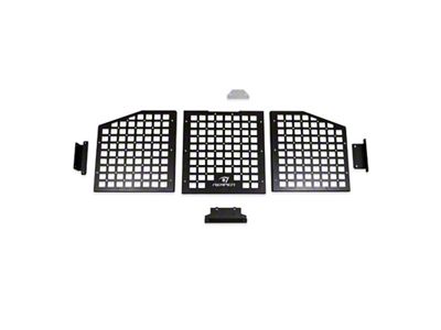 Reaper Off-Road Roll Bar Molle Panel Kit; Black (18-25 Jeep Wrangler JL)