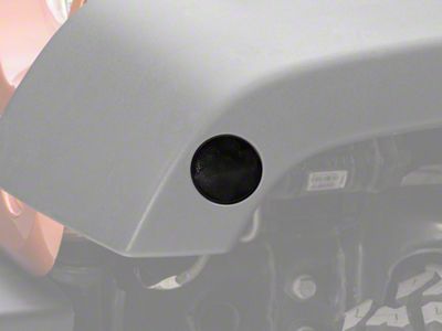 Side Marker Lights with Amber LEDs; Smoked (07-18 Jeep Wrangler JK)