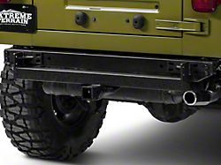 RedRock Hitch; Textured Black (87-06 Jeep Wrangler YJ & TJ)