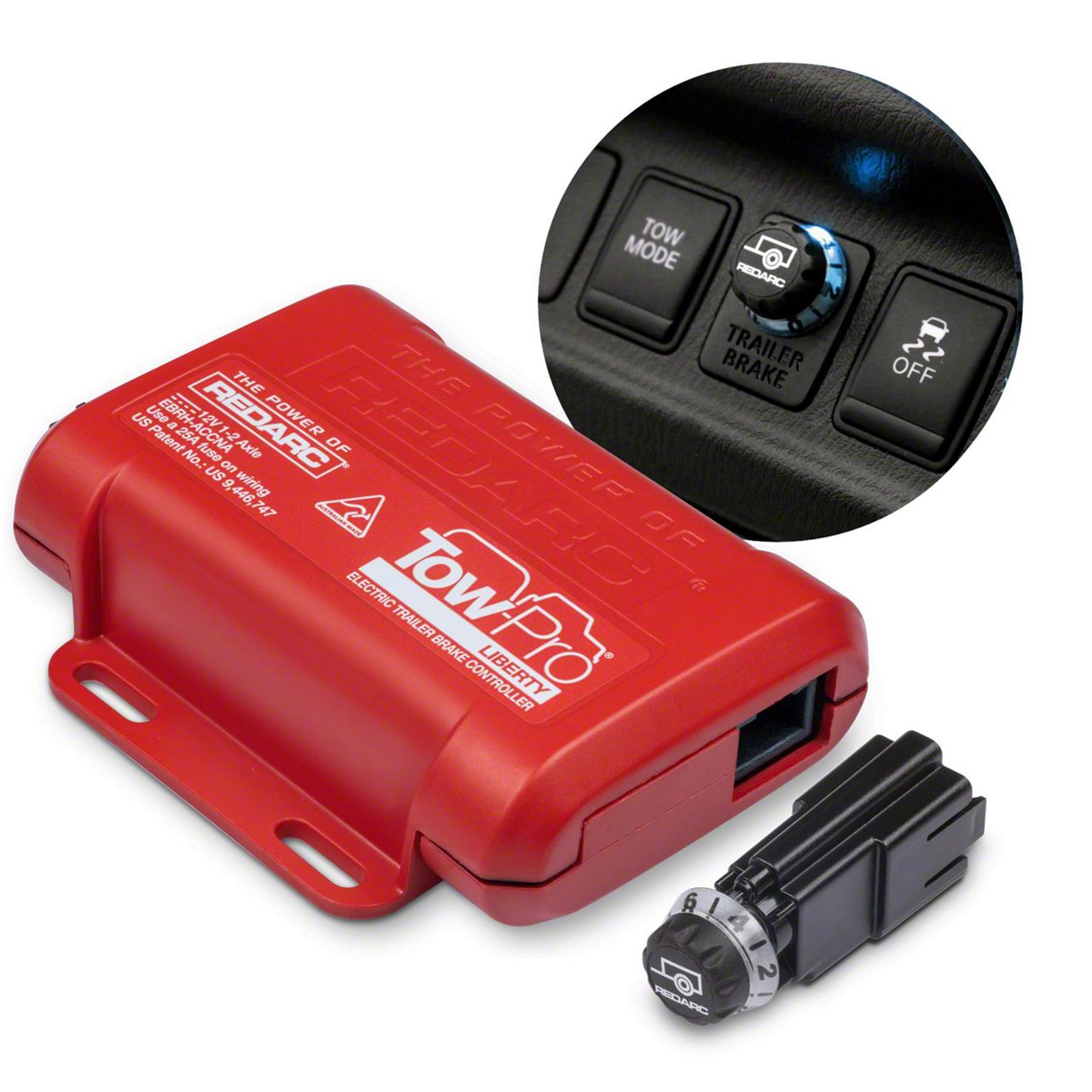Redarc Jeep Gladiator TowPro Elite Liberty Brake Controller EBRHACCNA