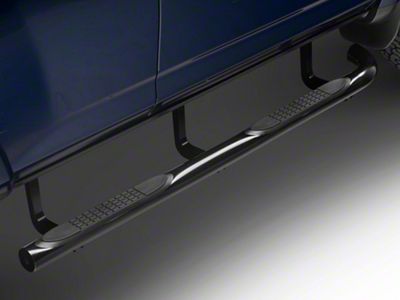 RedRock 3-Inch Running Boards; Black (10-13 4Runner SR5; 10-24 4Runner Limited, Nightshade, TRD Sport)