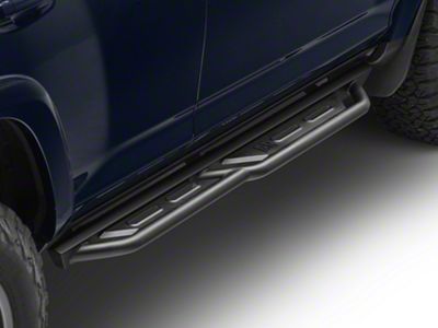 RedRock TC3 HD Rocker Steps; Textured Black (10-24 4Runner, Excluding Limited, Nightshade, TRD Sport & 10-13 SR5)