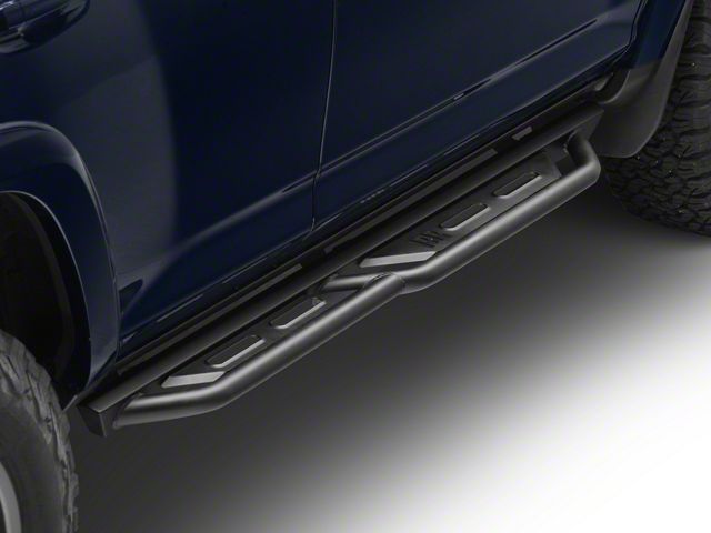 RedRock Toyota 4-Runner TC3 HD Rocker Steps; Textured Black TR38761 (10 ...