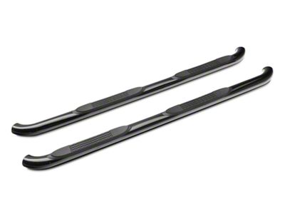 RedRock 3-Inch Side Step Bars; Black (05-23 Tacoma Access Cab)