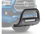 Barricade 3.50-Inch Bull Bar with Skid Plate and 20-Inch Dual Row LED Light Bar; Black (16-23 Tacoma)