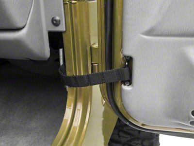 RedRock Adjustable Door Straps (76-06 Jeep CJ5, CJ7, Wrangler YJ & TJ)