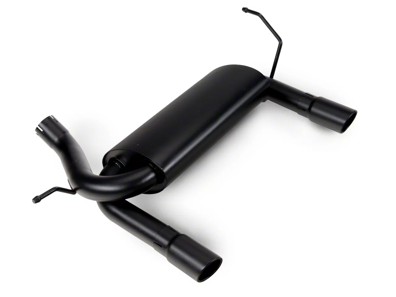 RedRock Jeep Wrangler Dual Outlet Axle-Back Exhaust with