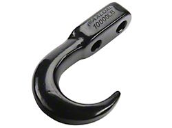 RedRock Tow Hook Kit; Black 
