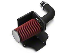 RedRock Cold Air Intake; Black Wrinkle (07-11 3.8L Jeep Wrangler JK)