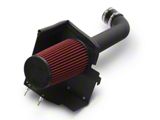 RedRock Cold Air Intake; Black Wrinkle (12-18 3.6L Jeep Wrangler JK)