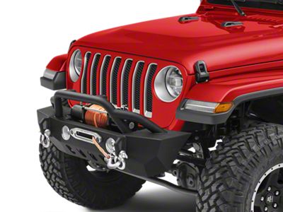 RedRock Crawler Stubby Winch Front Bumper (18-25 Jeep Wrangler JL)