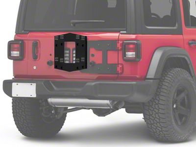 RedRock HD Tailgate Mounted Tire Carrier (18-25 Jeep Wrangler JL)