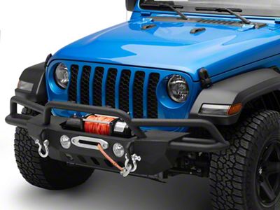 RedRock Crawler-Max Full Width Winch Front Bumper (20-25 Jeep Gladiator JT)