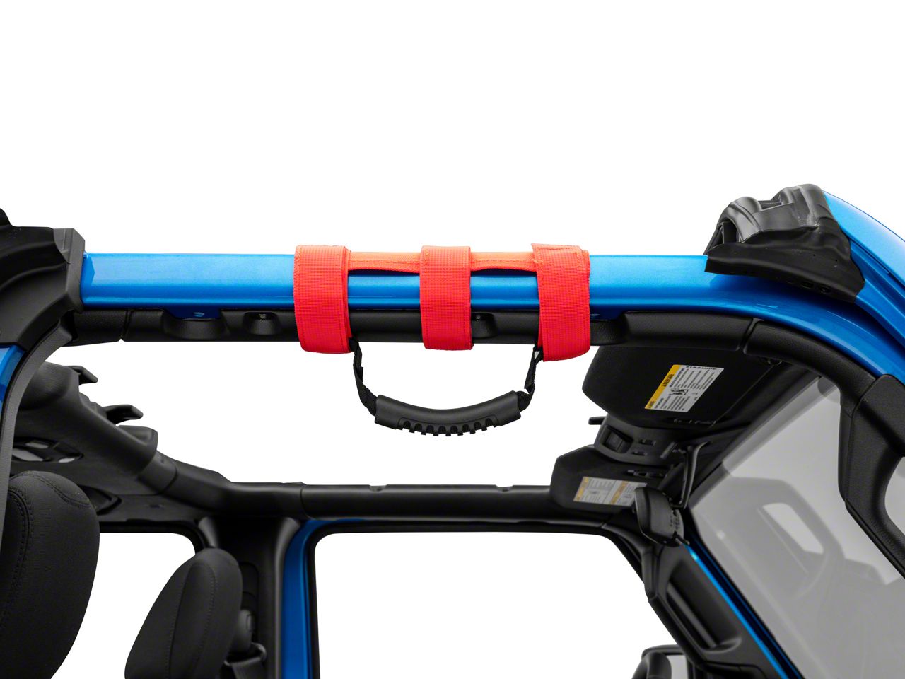 RedRock Jeep Gladiator Grab Bar Handles; Red U9955 (Universal; Some