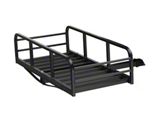 RedRock Hitch Mounted Cargo Rack; 12-Inch XL (20-25 Jeep Gladiator JT)