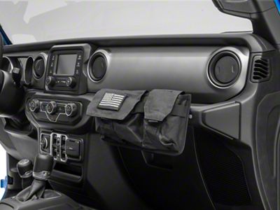RedRock Passenger Storage Bag with Flag Logo (20-25 Jeep Gladiator JT)