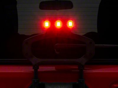 RedRock 3-LED Third Brake Light (18-25 Jeep Wrangler JL)