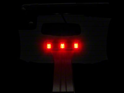 RedRock 3-LED Third Brake Light (07-18 Jeep Wrangler JK)