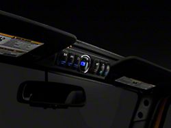 RedRock 6-Switch Control Box with Harness and Digital Voltmeter (07-18 Jeep Wrangler JK)