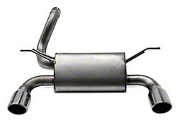RedRock Axle-Back Exhaust with Polished Tips (18-26 2.0L or 3.6L Jeep Wrangler JL)