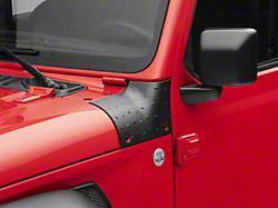 RedRock Cowl Body Armor; Textured Black (18-25 Jeep Wrangler JL, Excluding 4xe & Rubicon 392)