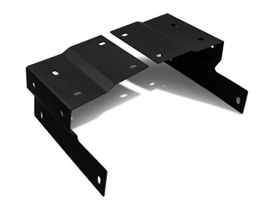 RedRock Cowl Mounted Off-Road Light Brackets (18-25 Jeep Wrangler JL, Excluding 4xe)