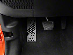 RedRock Dead Pedal Assembly; Matte Black (18-25 Jeep Wrangler JL w/ Automatic Transmission, Excluding 4xe)