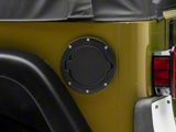 RedRock Fuel Door; Textured Black (97-06 Jeep Wrangler TJ)