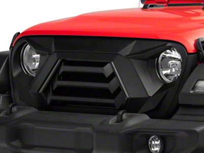 RedRock Goliath Grille with LED DRL (18-25 Jeep Wrangler JL w/o TrailCam)
