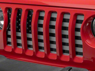 RedRock Grille Insert; Faded Glory (18-25 Jeep Wrangler JL w/o TrailCam)